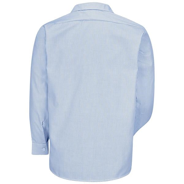 Red Kap® Men's Long Sleeve Industrial Stripe Work Shirt
