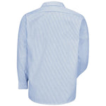 Red Kap® Men's Long Sleeve Industrial Stripe Work Shirt