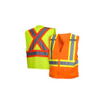Pyramex Class 2 X-Back Two-Tone Surveyor Safety Vest