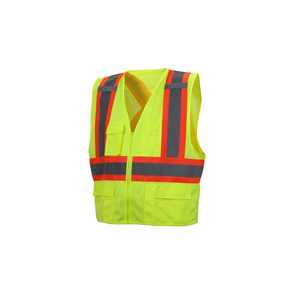 Pyramex Class 2 X-Back Two-Tone Surveyor Safety Vest