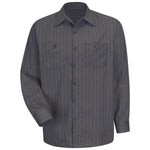 Red Kap® Men's Industrial Stripe Work Shirt (Regular)