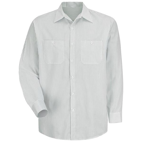 Red Kap® Men's Industrial Stripe Work Shirt (Regular)