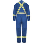 Bulwark Men's FR Premium Coverall With CSA Reflective Trim