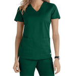 Barco Grey's Anatomy Women's 2-Pocket V-neck Scrub Top