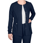 Barco Grey's Anatomy Women's 2-Pocket Snap-Front Jacket