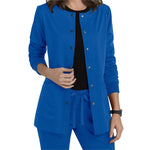 Barco Grey's Anatomy Women's 4-Pocket Snap Scrub Jacket