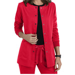 Barco Grey's Anatomy Women's 4-Pocket Snap Scrub Jacket