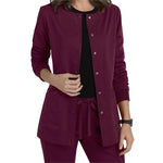 Barco Grey's Anatomy Women's 4-Pocket Snap Scrub Jacket