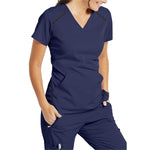 Barco Grey's Anatomy Women's V-Neck Solid Scrub Top