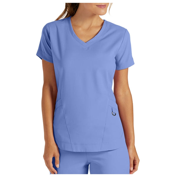 Barco Grey's Anatomy Women's Harmony Seamed V-Neck Scrub Top