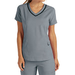 Barco Grey's Anatomy Women's Harmony Seamed V-Neck Scrub Top