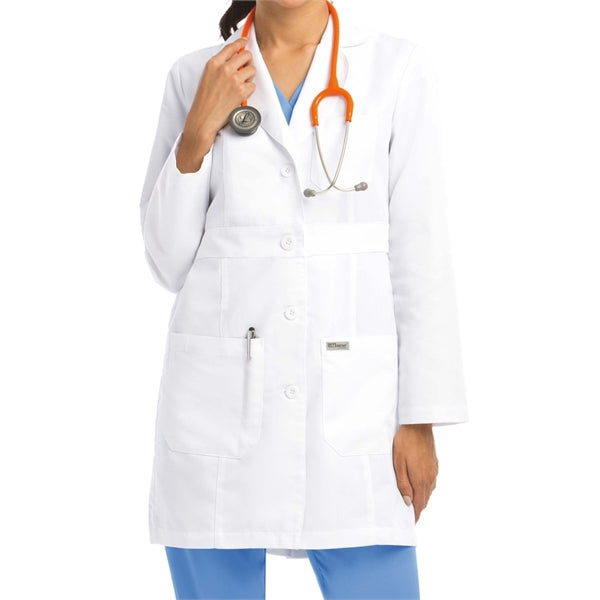 Barco Grey's Anatomy Women's 34" Inch 3-Pocket Lab Coat