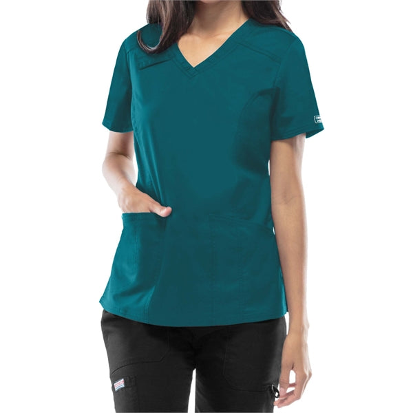 Cherokee Women's Core Stretch V-neck Scrub Top