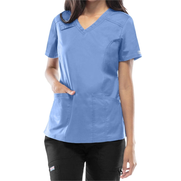 Cherokee Women's Core Stretch V-neck Scrub Top