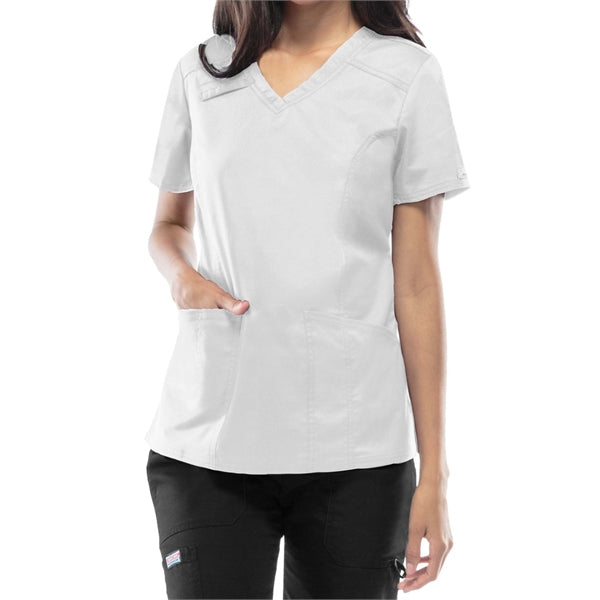 Cherokee Women's Core Stretch V-neck Scrub Top