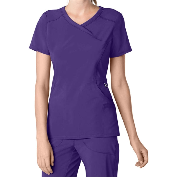 Cherokee Women's Infinity Mock Wrap Scrub Top