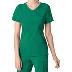Cherokee Women's Infinity Mock Wrap Scrub Top