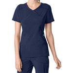 Cherokee Women's Infinity Mock Wrap Scrub Top