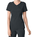 Cherokee Women's Infinity Mock Wrap Scrub Top