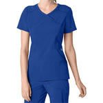 Cherokee Women's Infinity Mock Wrap Scrub Top