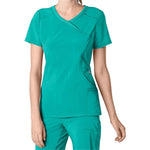 Cherokee Women's Infinity Mock Wrap Scrub Top