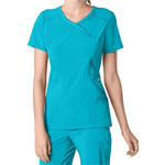 Cherokee Women's Infinity Mock Wrap Scrub Top