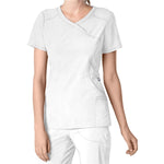 Cherokee Women's Infinity Mock Wrap Scrub Top