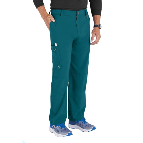 Cherokee Men's Infinity Button Front Scrub Pant