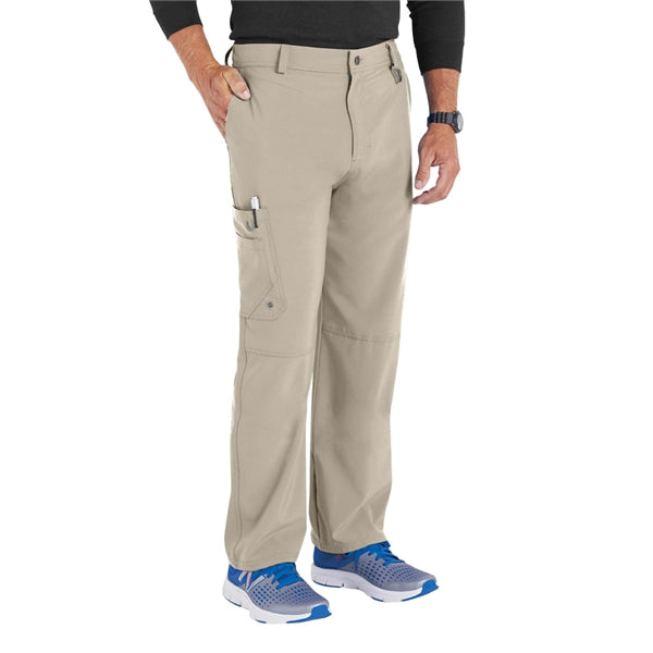 Cherokee Men's Infinity Button Front Scrub Pant