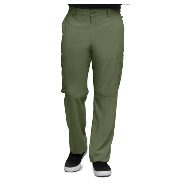 Cherokee Men's Infinity Button Front Scrub Pant