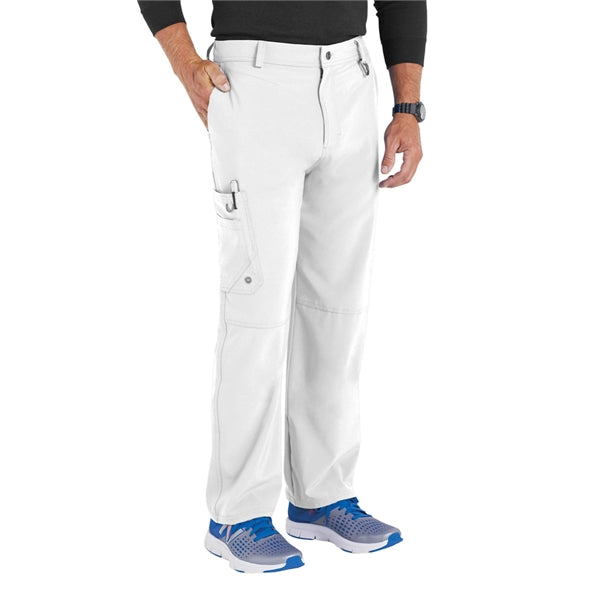 Cherokee Men's Infinity Button Front Scrub Pant