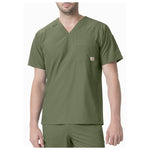 Carhartt Men's Liberty Slim Fit V-Neck Scrub Top