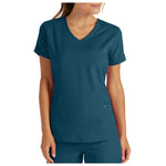 Barco Grey's Anatomy Women's Harmony Seamed V-Neck Scrub Top