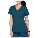 Barco Grey's Anatomy Women's V-Neck Solid Scrub Top