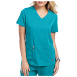 Barco Grey's Anatomy Women's V-Neck 4 Pocket Scrubs Top