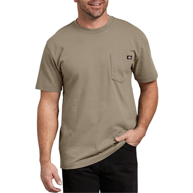 Dickies Men's Short Sleeve Heavyweight Crew Neck T-Shirt