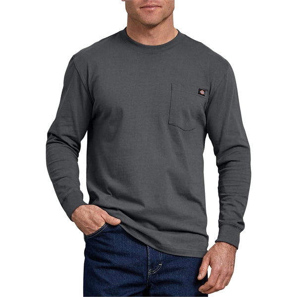 Dickies Men's Long Sleeve Heavyweight Crew Neck T-Shirt