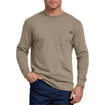 Dickies Men's Long Sleeve Heavyweight Crew Neck T-Shirt