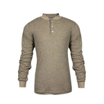 NSA Men's Tecgen FR Long Sleeve Henley Shirt