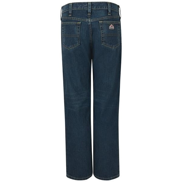 Bulwark Men's Straight Fit Jean With Stretch