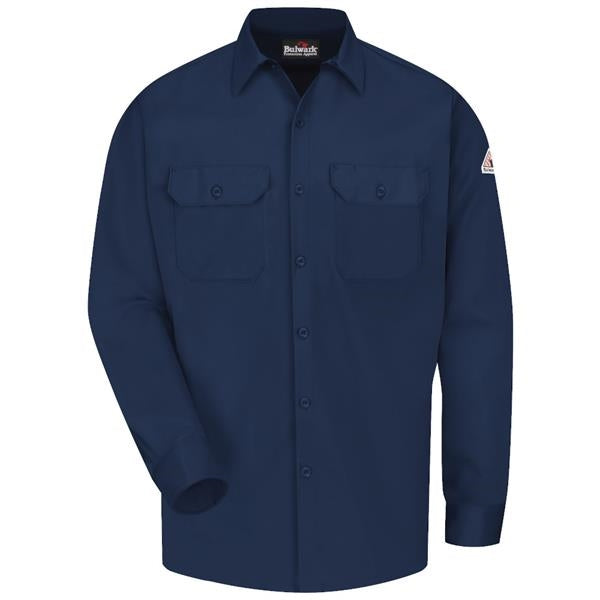 Bulwark® Men's FR ComforTouch™ Button Front Work Shirt