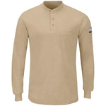 Bulwark® Men's FR Long Sleeve Lightweight Henley Shirt