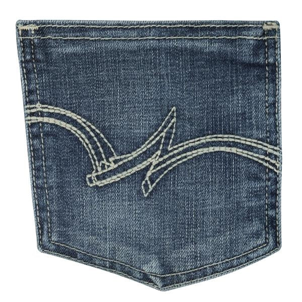 Wrangler Women's Mid-Rise Essential Straight Leg Jean