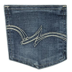 Wrangler Women's Mid-Rise Essential Straight Leg Jean