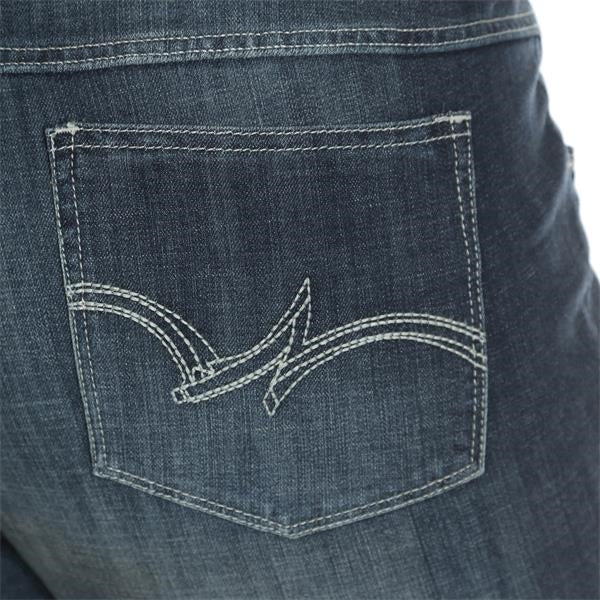 Wrangler Women's Mid-Rise Essential Straight Leg Jean