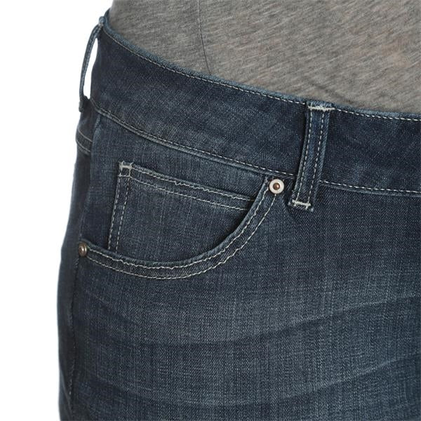 Wrangler Women's Mid-Rise Essential Straight Leg Jean