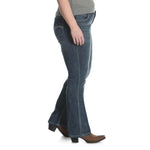 Wrangler Women's Mid-Rise Essential Straight Leg Jean