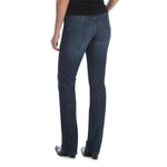 Wrangler Women's Mid-Rise Essential Straight Leg Jean