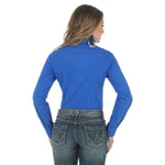 Wrangler Women's Long Sleeve Solid Fashion Workshirt