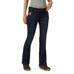 Wrangler Women's Riggs Regular Fit 5 Pocket Boot Cut Jean